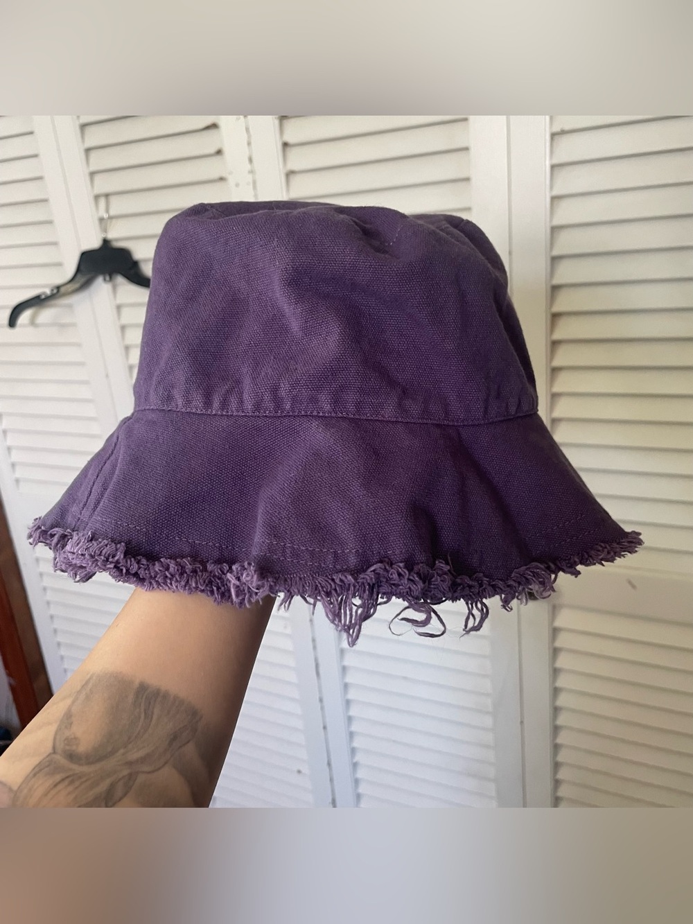 Dolls Kill Plum Bucket Hat